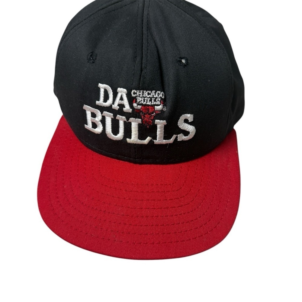 Vintage 90's NBA Chicago Bulls hat Da Bulls Made in the USA